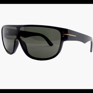Tom Ford 292 01A Wagner Black Sunglasses
